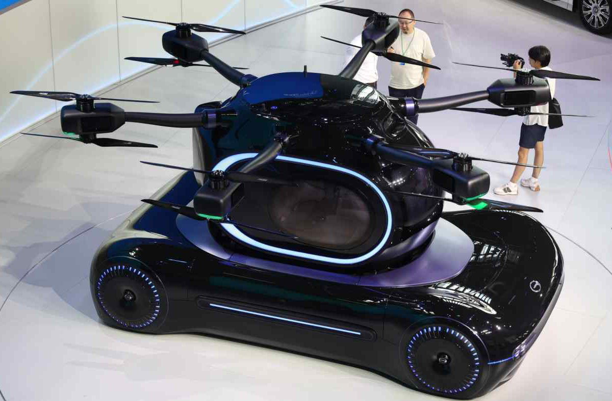 Technological breakthroughs in flying cars.