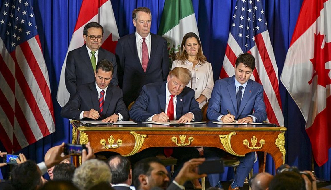 US-Canada-Mexico trade agreement.