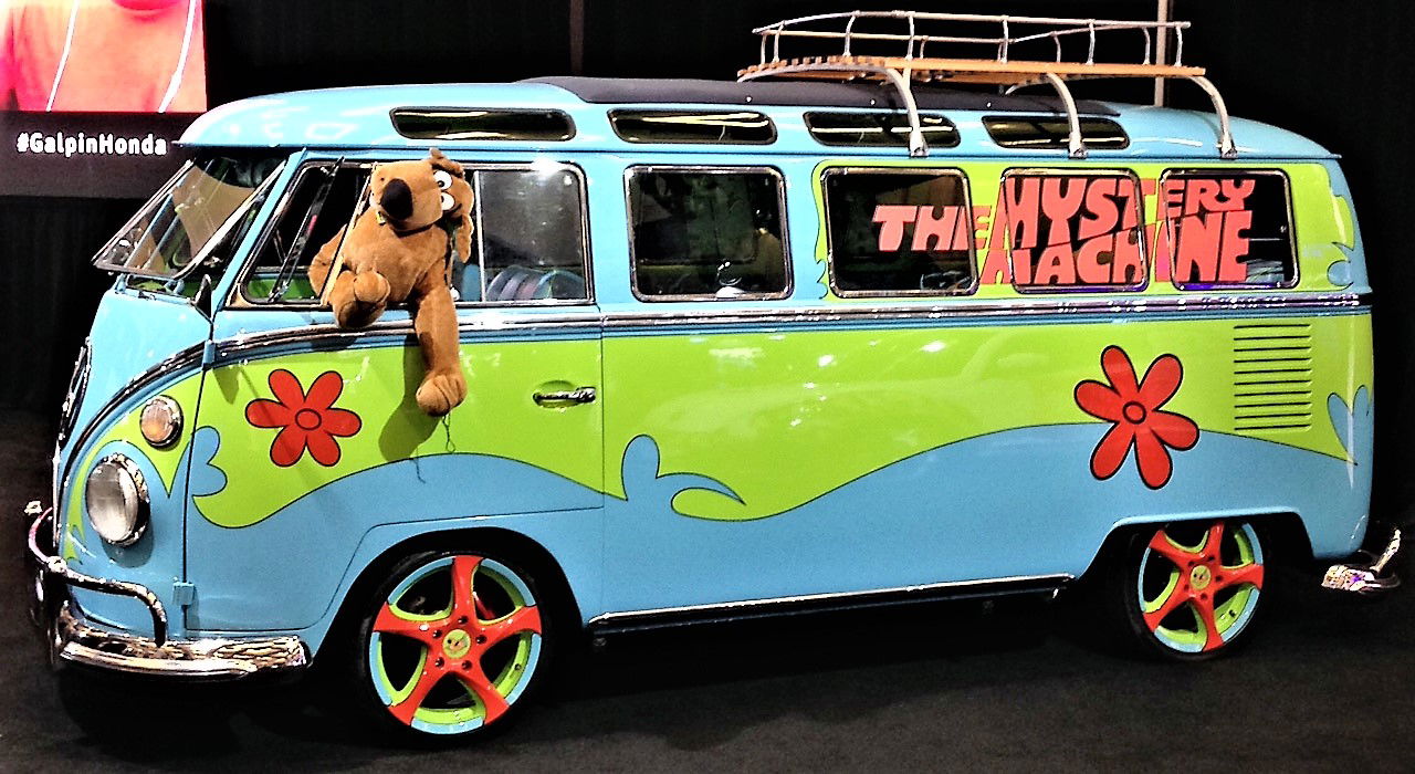 Iconic TV cars: The Mystery Machine in "Scooby-Doo."