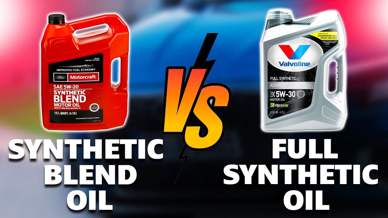 Full synthetic versus synthetic oil.