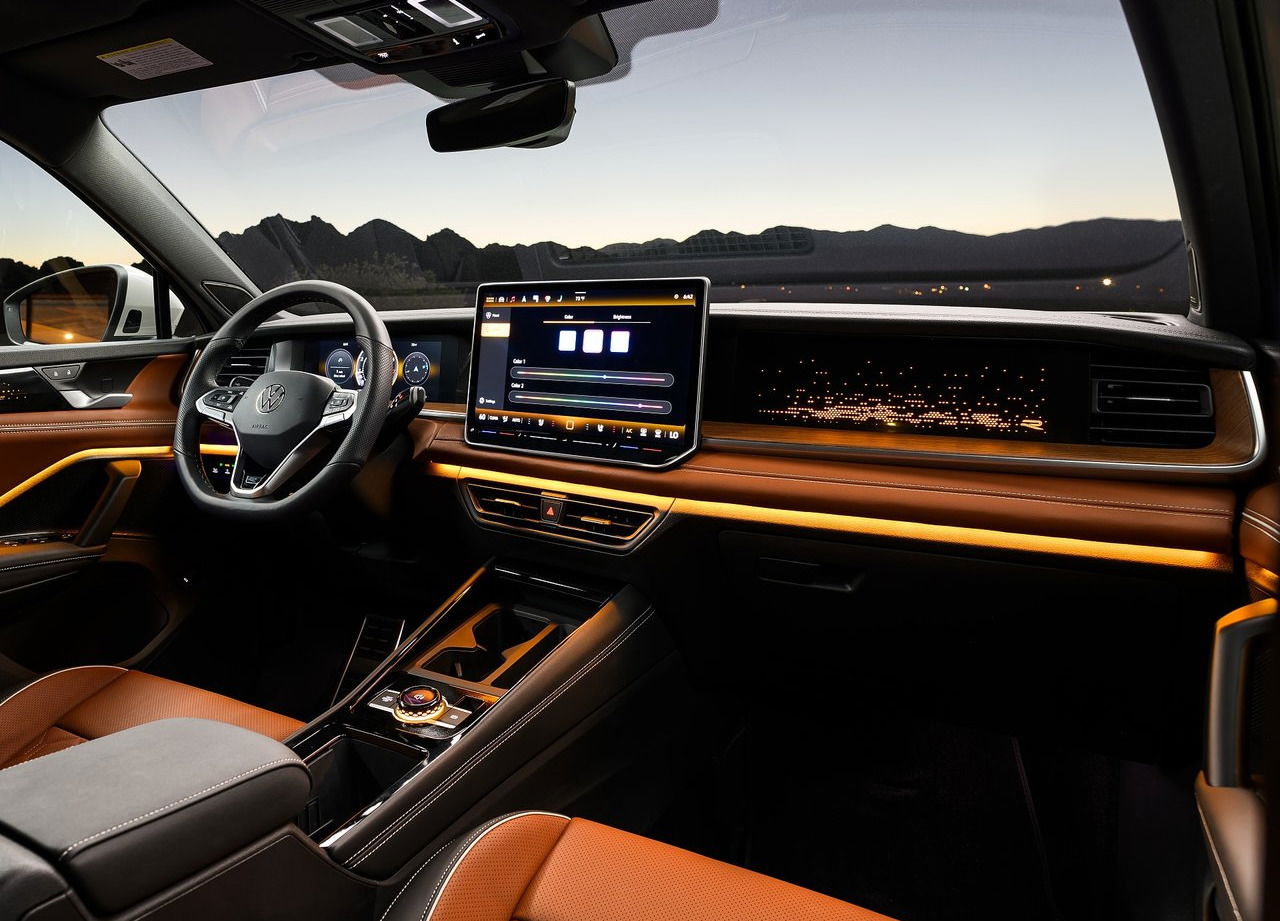 2025 Volkswagen Tiguan dashboard.