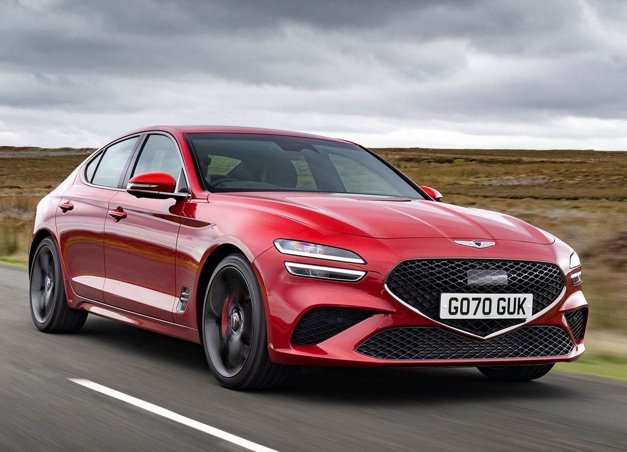 V6 sedans in 2025: Genesis G70 AWD.