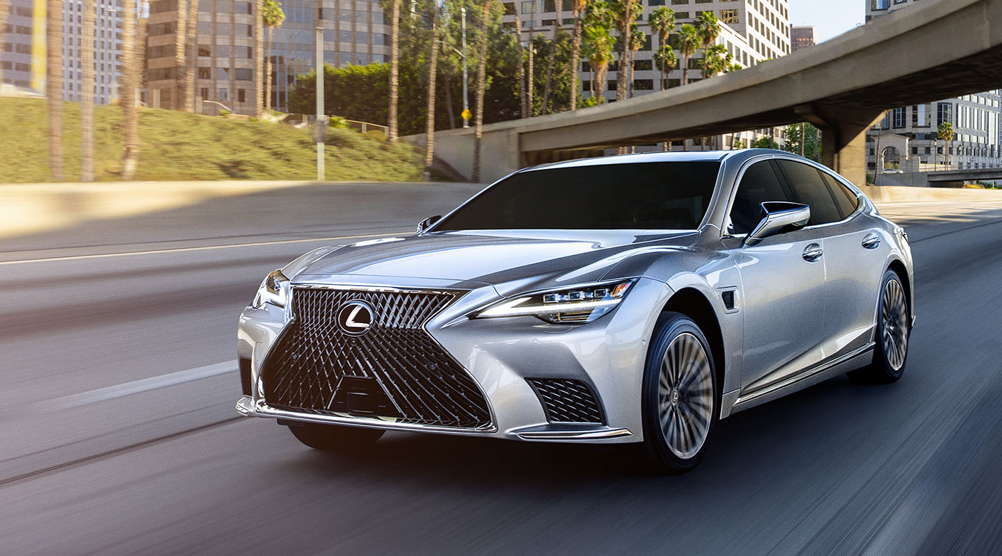 V6 sedans in 2025: Lexus LS 500h AWD.
