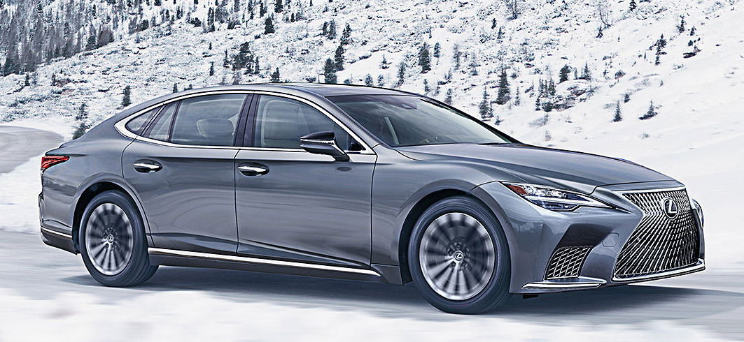 2025 V6 sedans: Lexus LS 500.