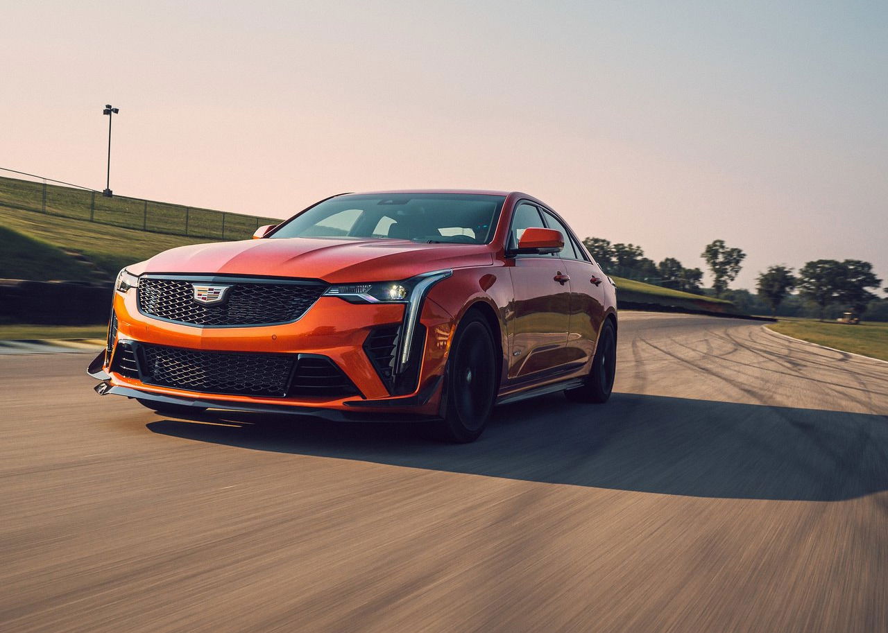 2025 V6 sedans: Cadillac CT4-V.