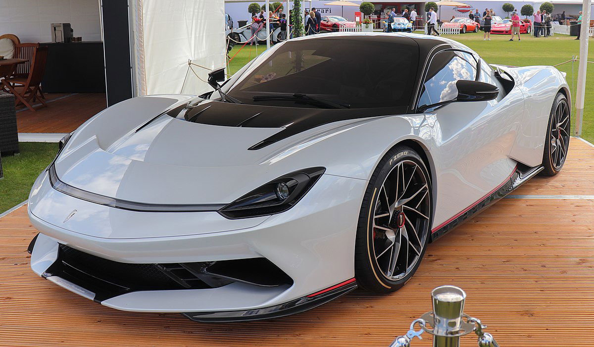 Highest horsepower cars in 2025: Pininfarina Battista.