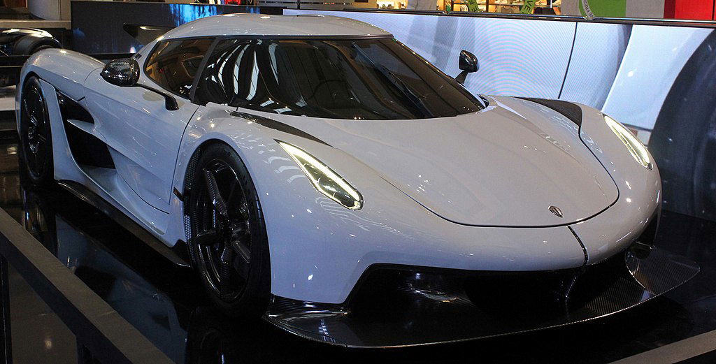 Cars in 2025 with the highest horsepower: Koenigsegg Jesko Absolut.