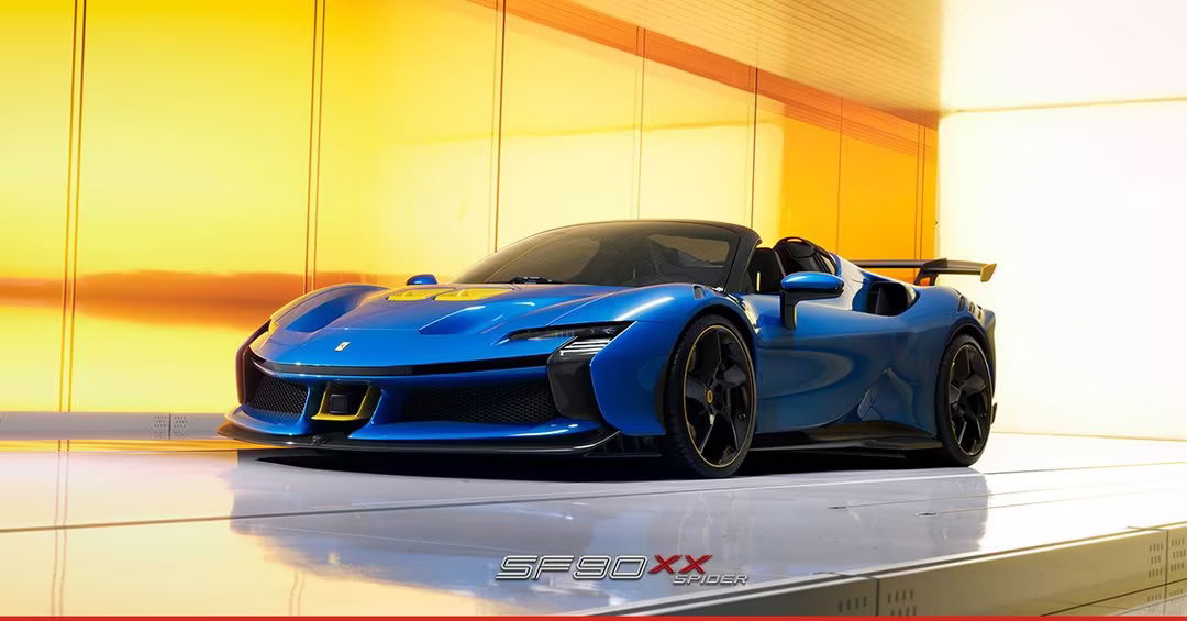 Highest horsepower cars in the world: Ferrari SF90 XX Stradale.