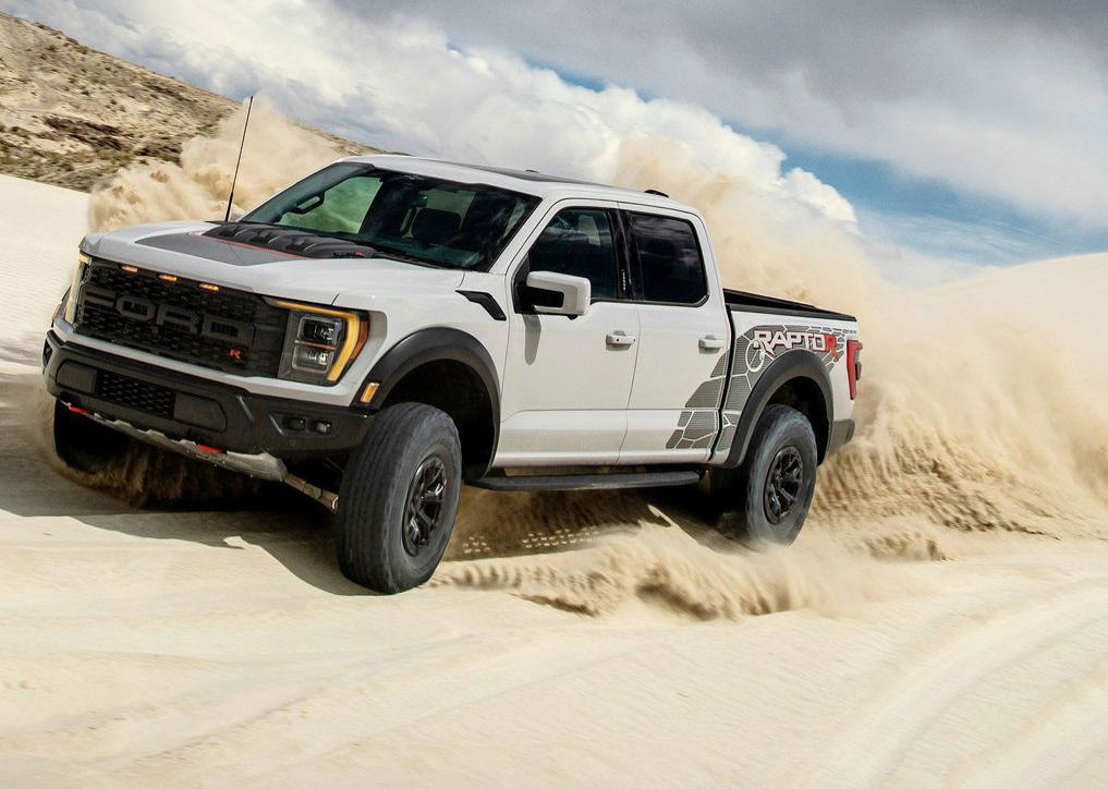The world's most powerful pickup trucks: Ford F-150 Raptor R.