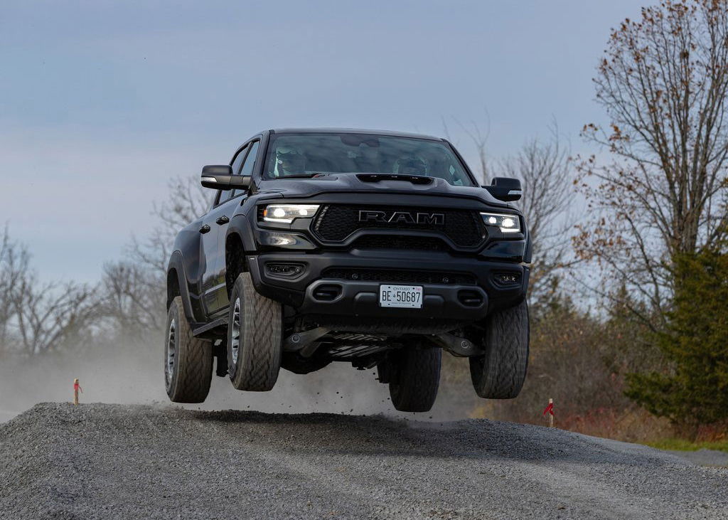 Top 10 most powerful pickup trucks right now: Ram 1500 TRX.