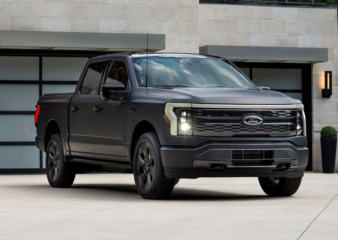 The world's top ten most powerful pickup trucks: Ford F-150 Lightning.