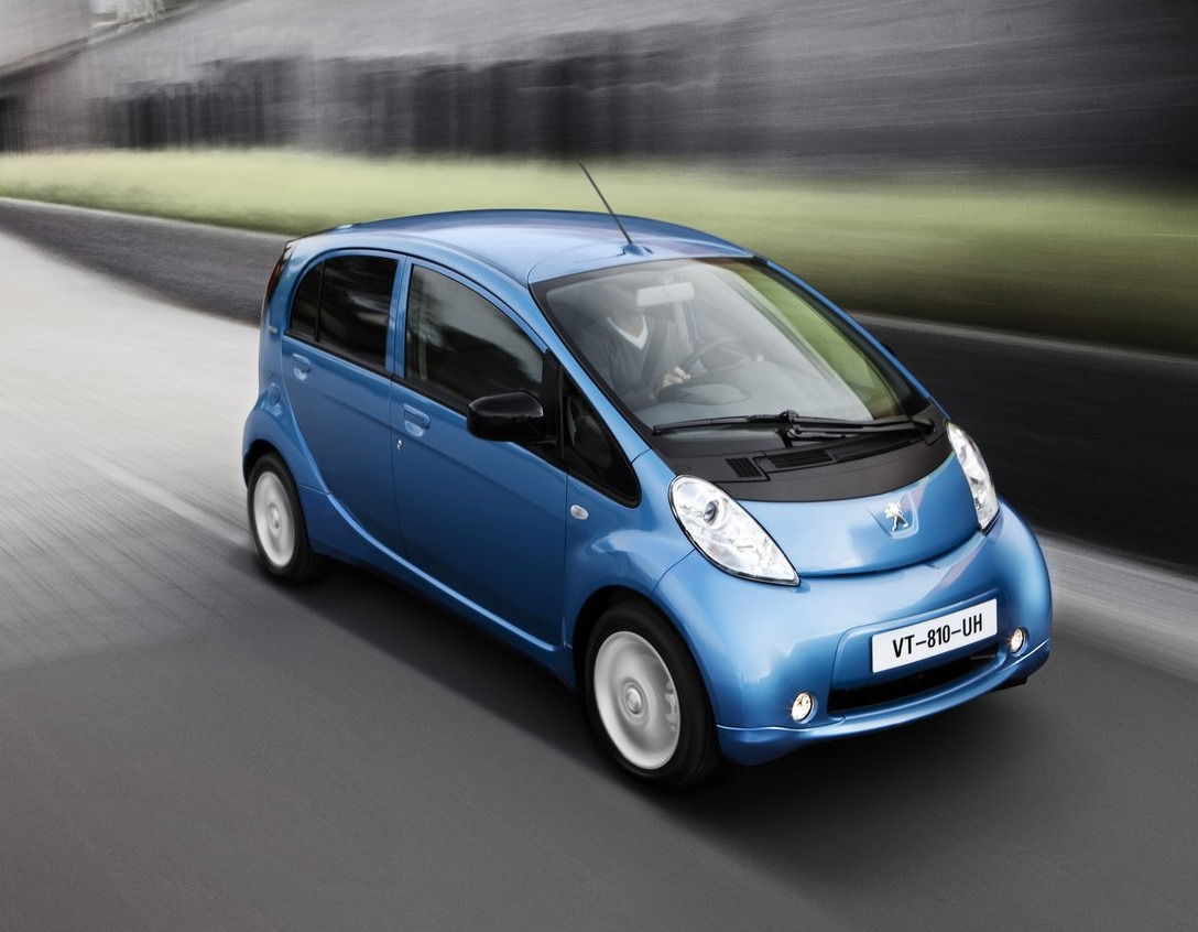 10 EVs With The Worst 10-Year Depreciation: Peugeot iON.