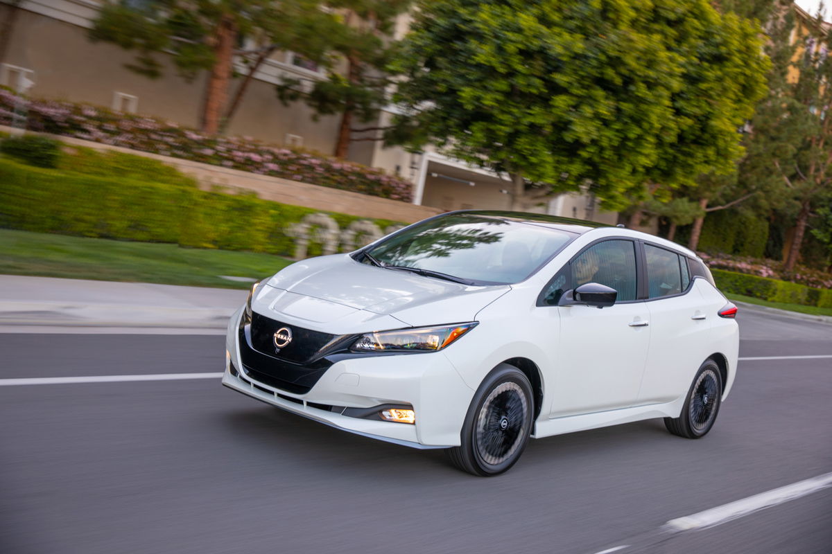 10 EVs With The Worst 10-Year Depreciation: Nissan Leaf.