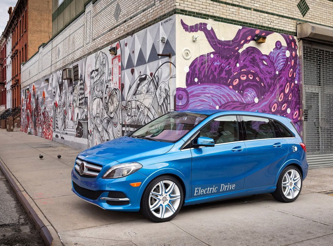 10 EVs With The Worst 10-Year Depreciation: Mercedes-Benz B-Class Electric.