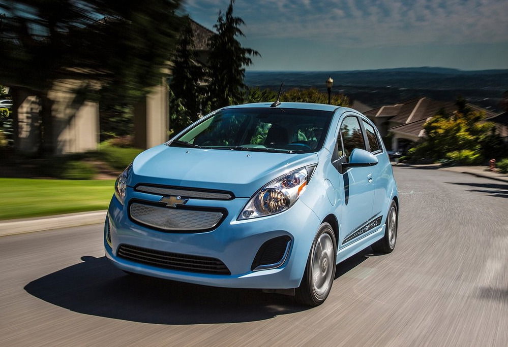 10 EVs With The Worst 10-Year Depreciation: Chevrolet Spark EV.