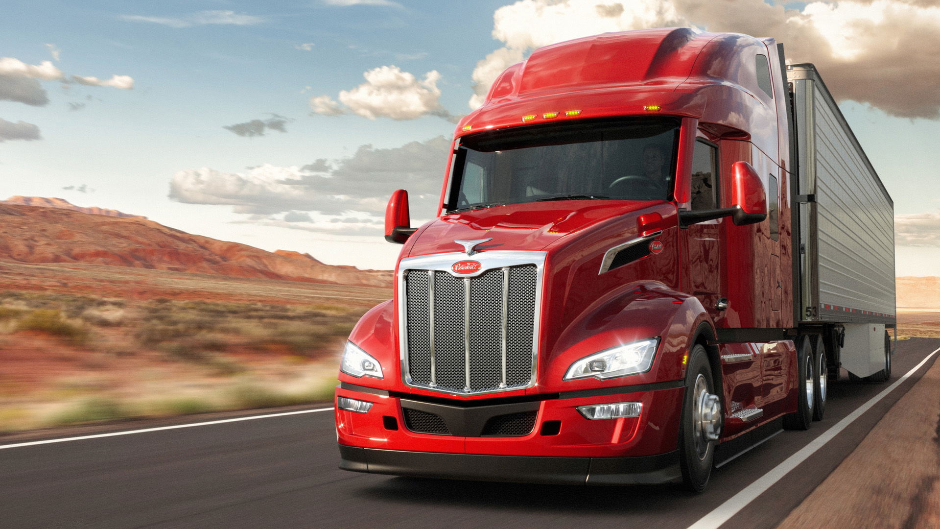 Most powerful semi trucks in the world: Peterbilt 579.