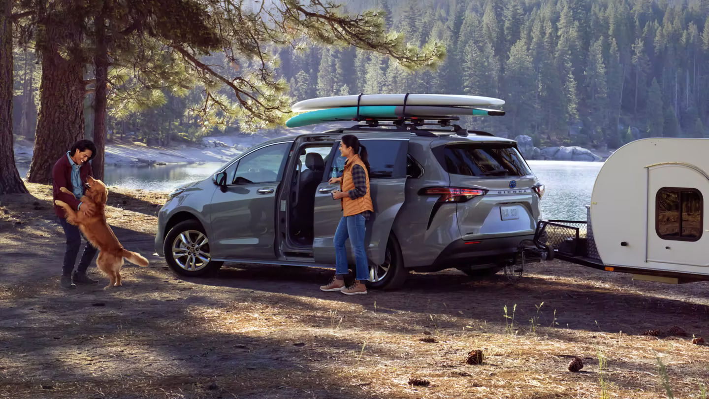 Best cars for sleeping rough: Toyota Sienna.
