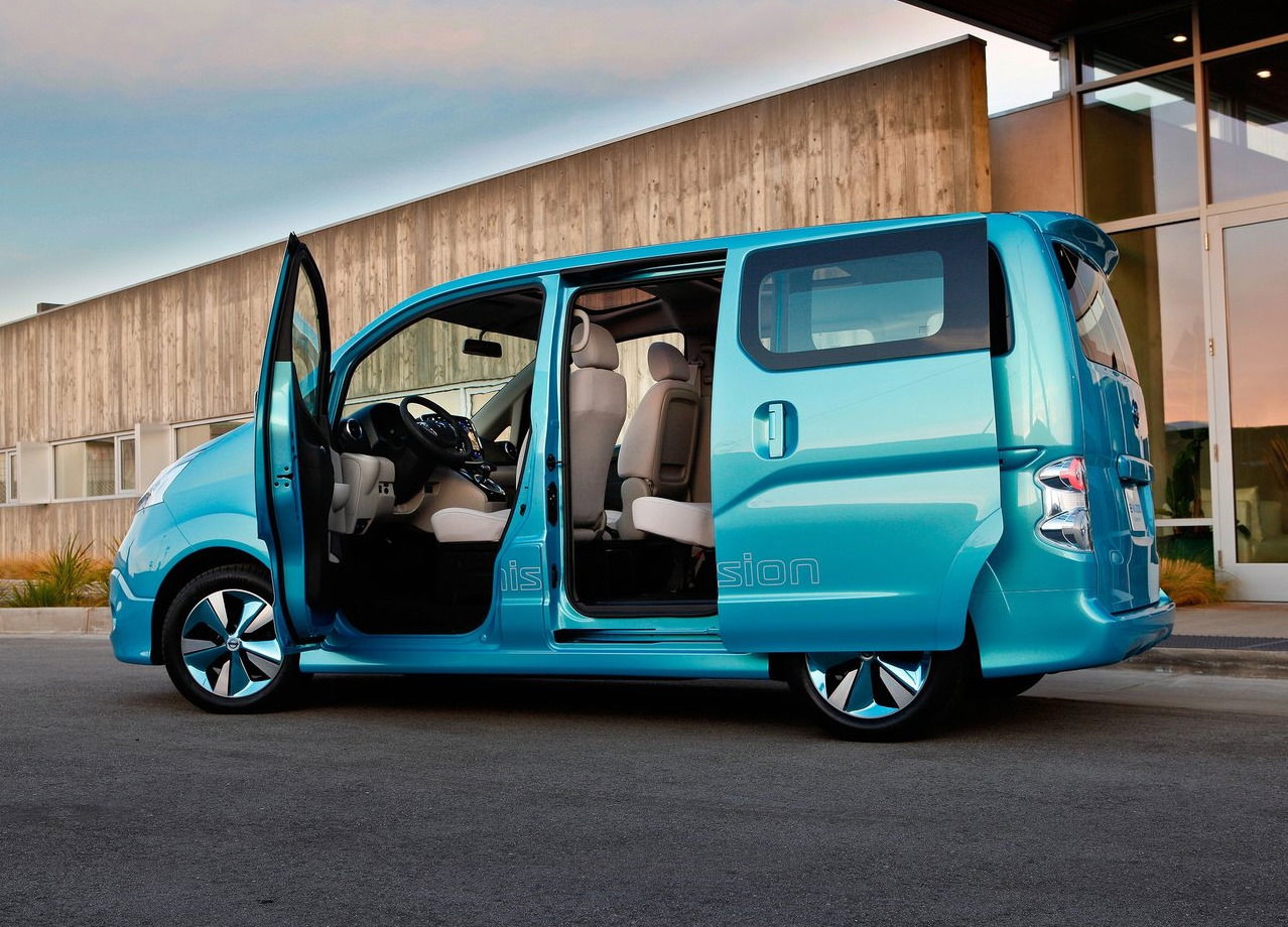 Best cars for sleeping rough: Nissan NV200.