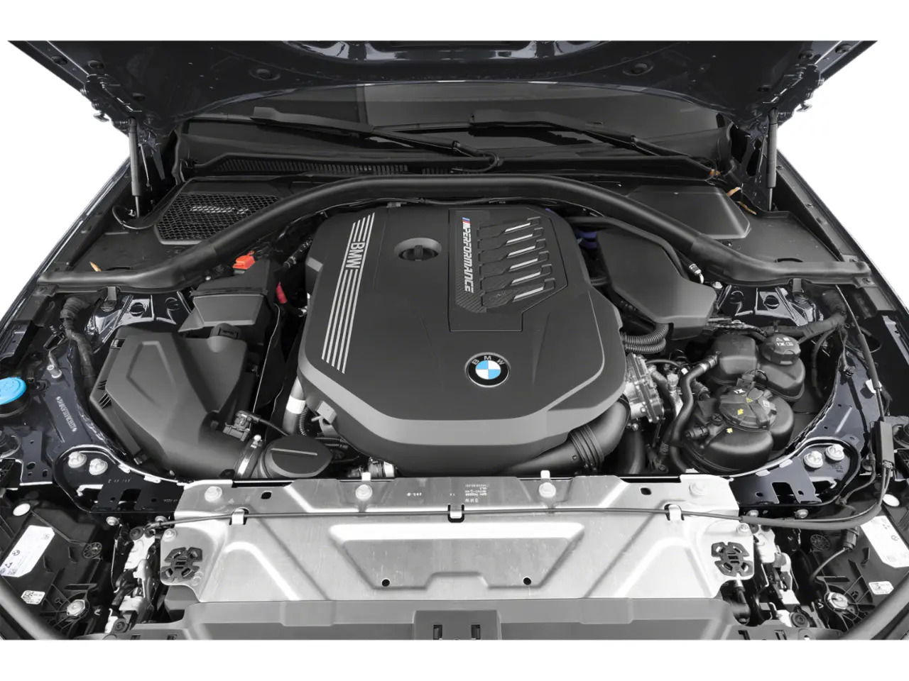 2025 BMW 2 Series engine bay.