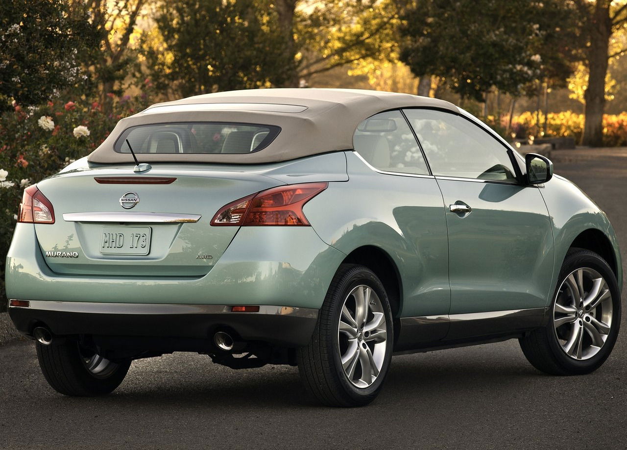 Nissan Murano CrossCabriolet convertible SUV.