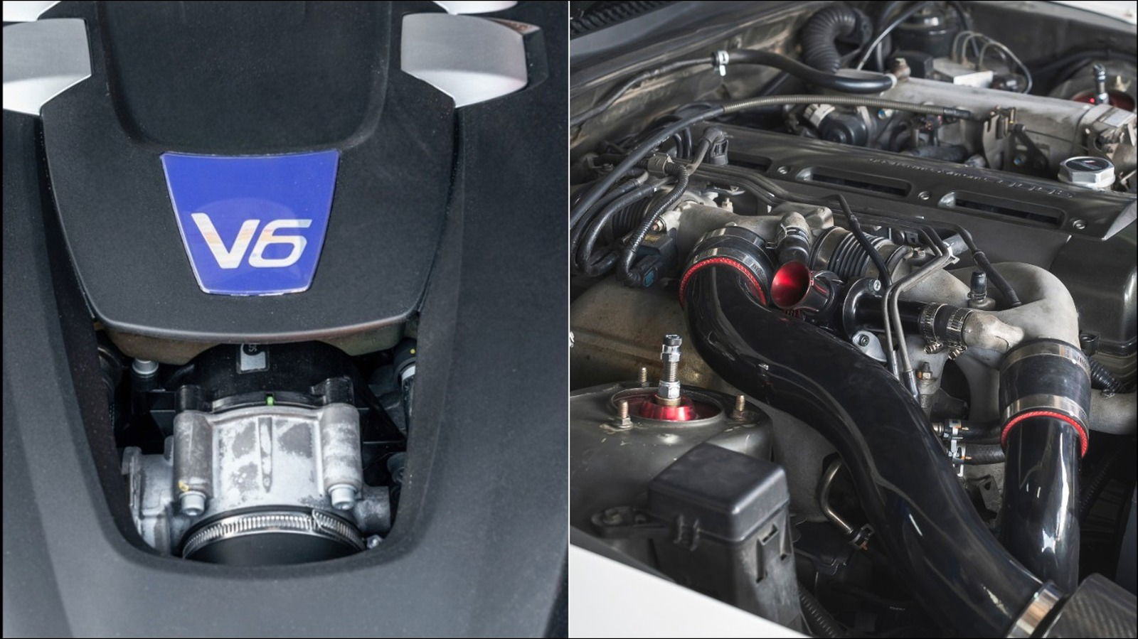 Inline-six versus V6 engine.