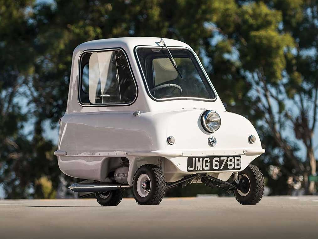 The world's slowest cars: Peel P50. 