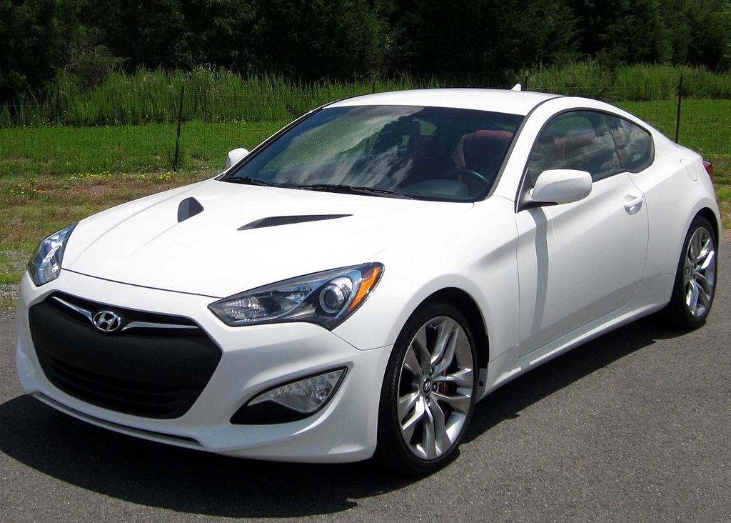 Fastest Used Sports Cars Under $25,000: Hyundai Genesis Coupe 3.8.