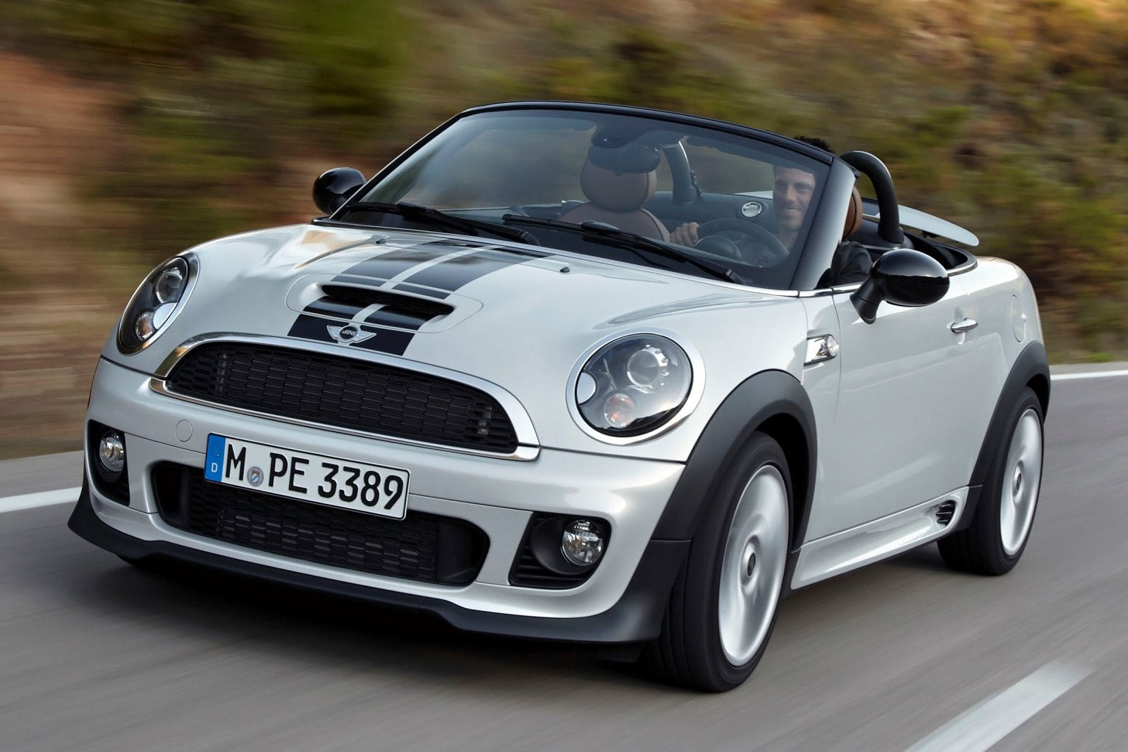 Fastest Used Sports Cars Under $25,000: Mini Cooper Roadster.