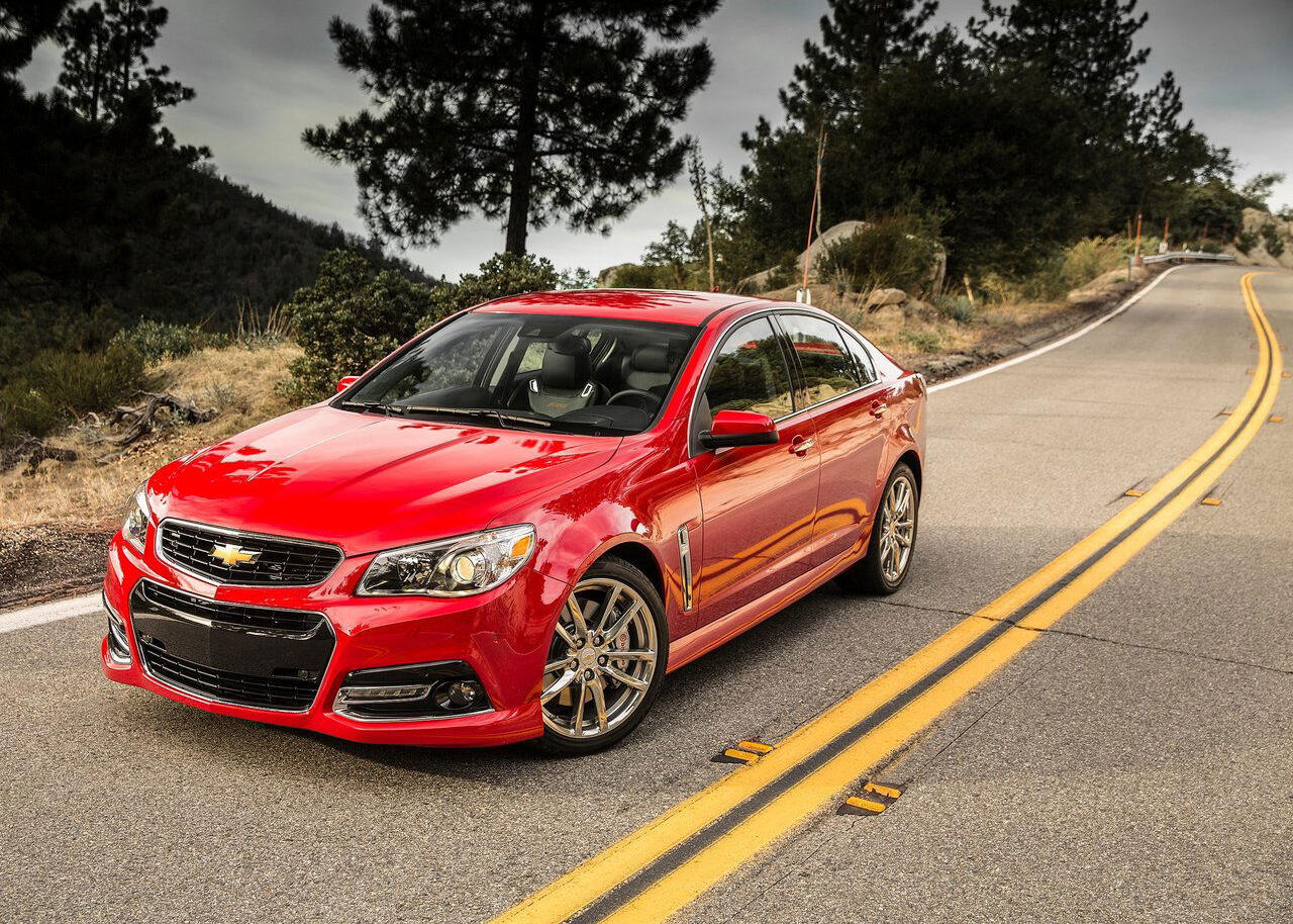 Best V8-Powered Cars Under $25,000: Chevrolet SS.