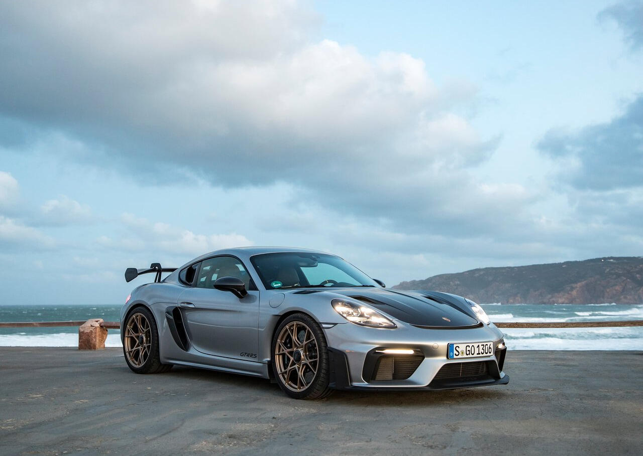 Top 10 Sports Cars Under $70,000 In 2025: Porsche 718 Cayman.