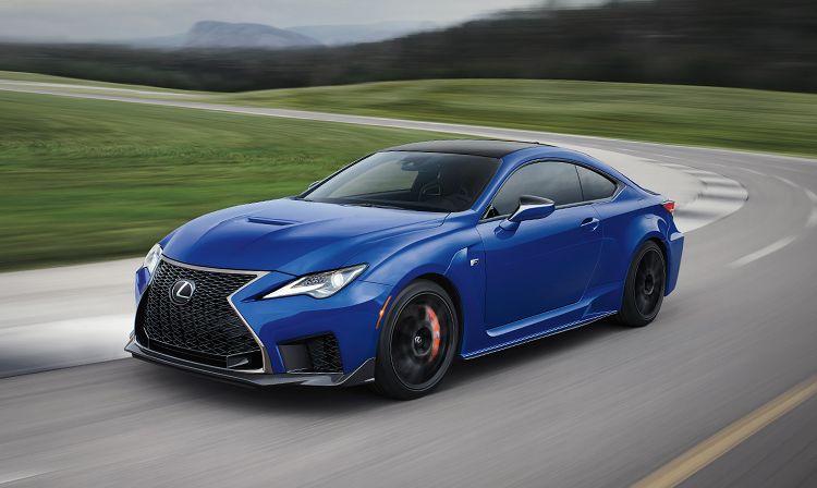 Top 10 Sports Cars Under $70,000 In 2025: Lexus RC F.