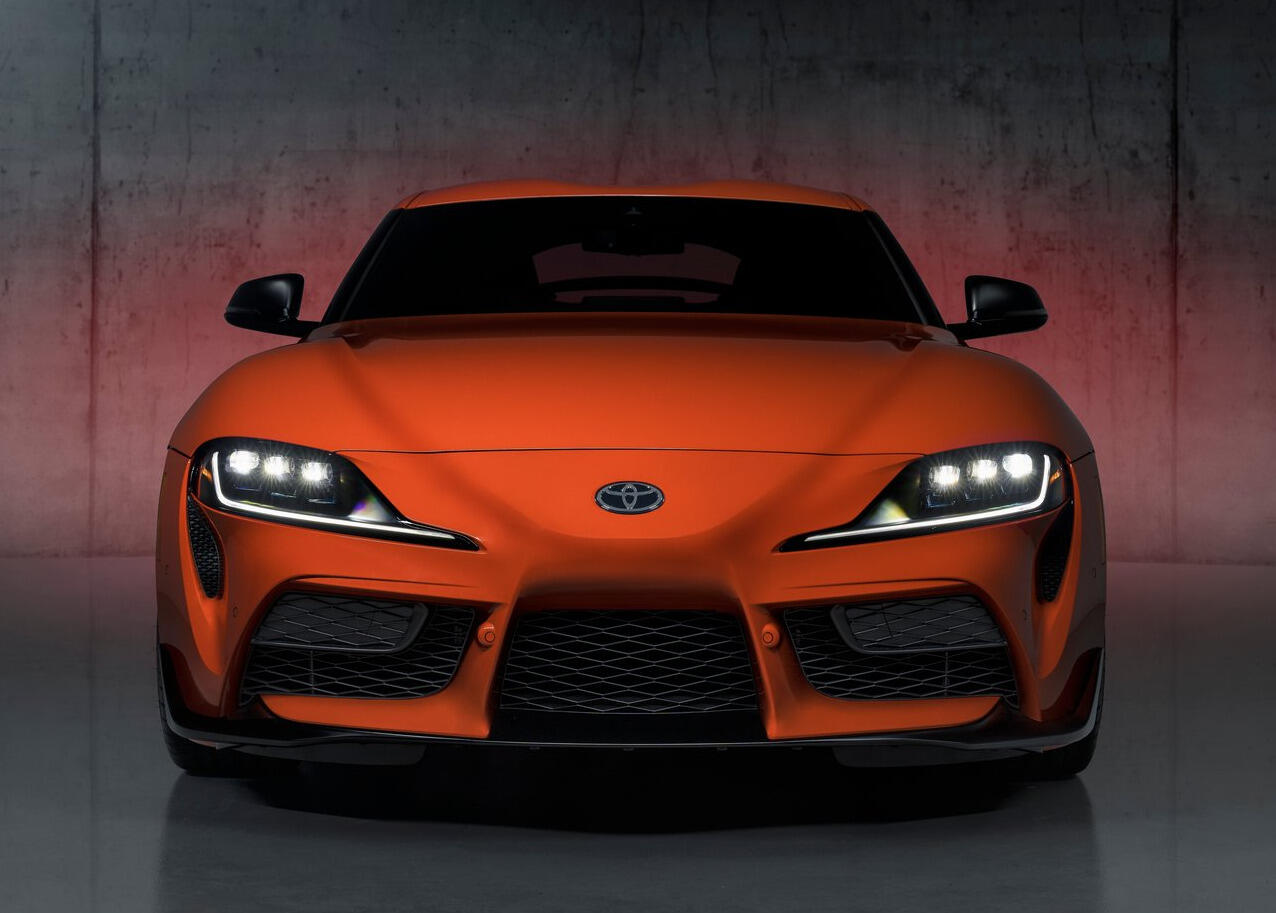Top 10 Sports Cars Under $70,000 In 2025: Toyota GR Supra.