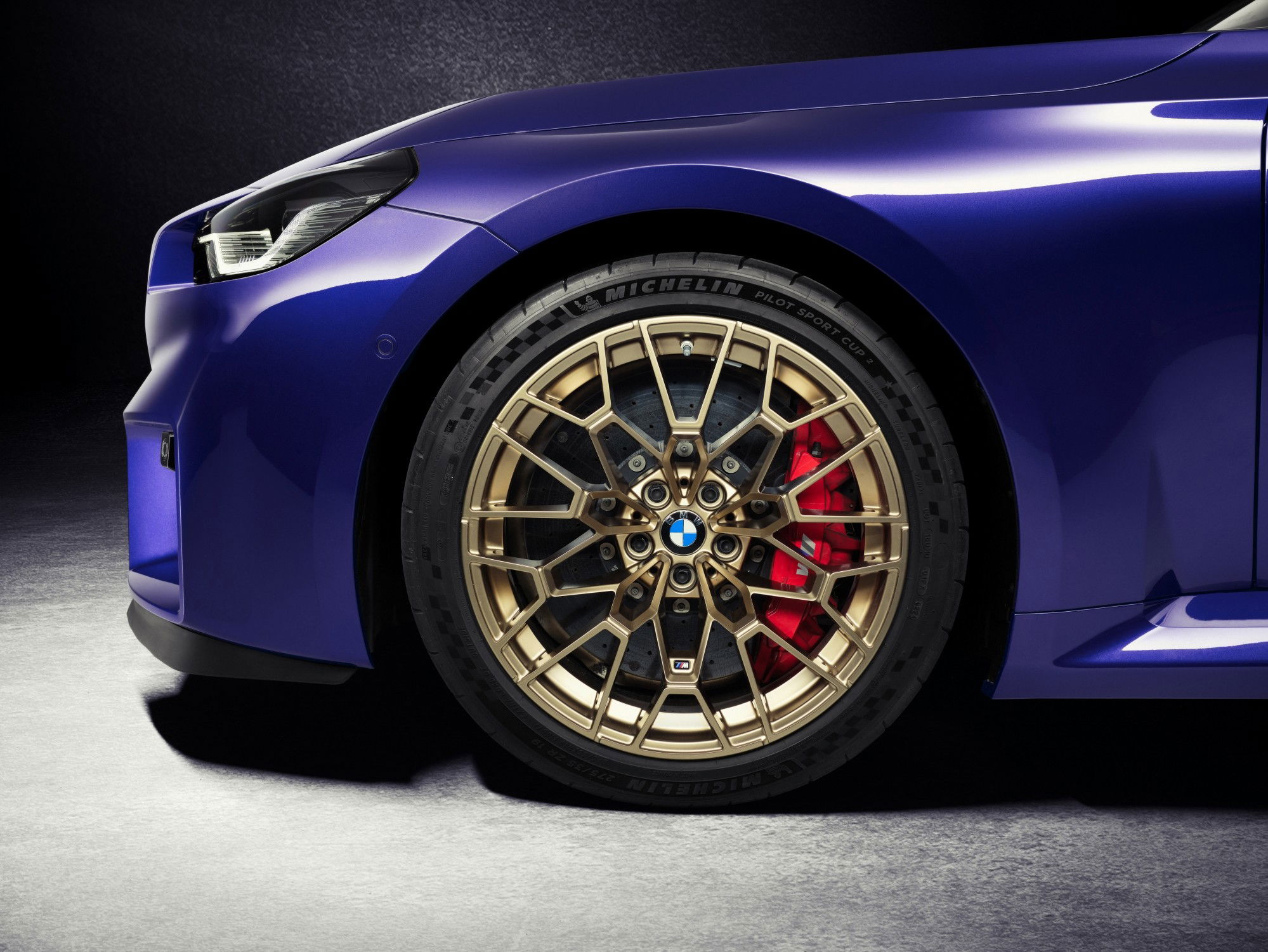 BMW M2 CS brakes.