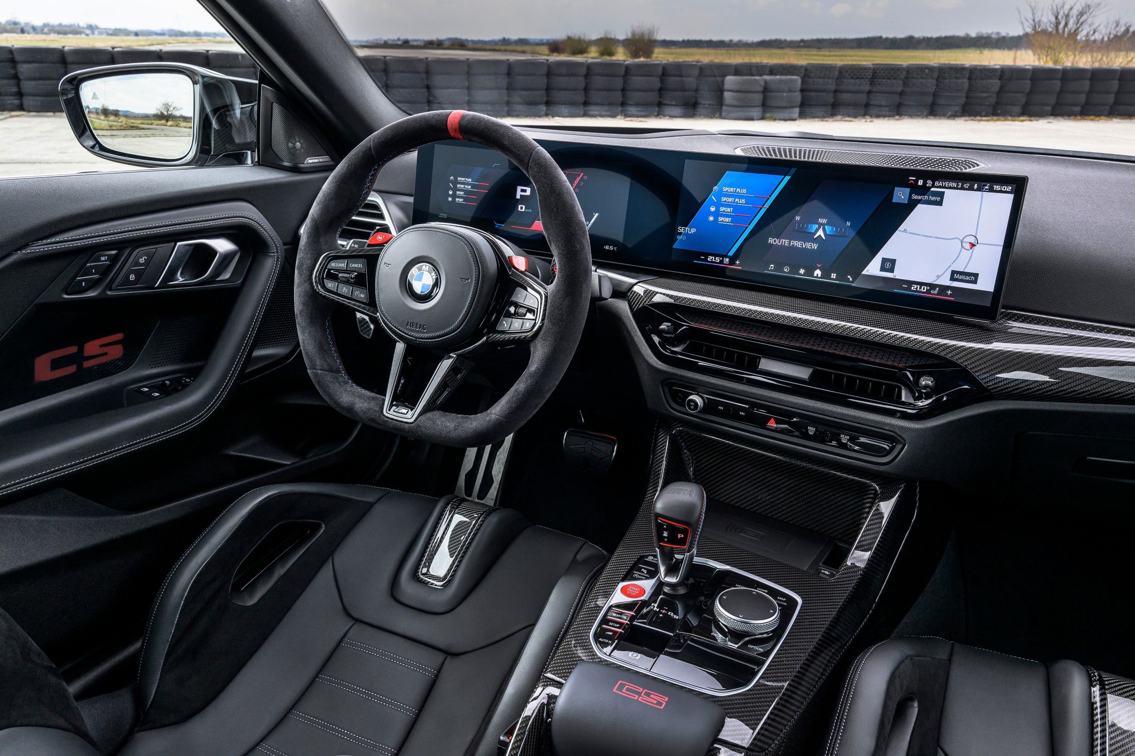 BMW M2 CS interior and technology.