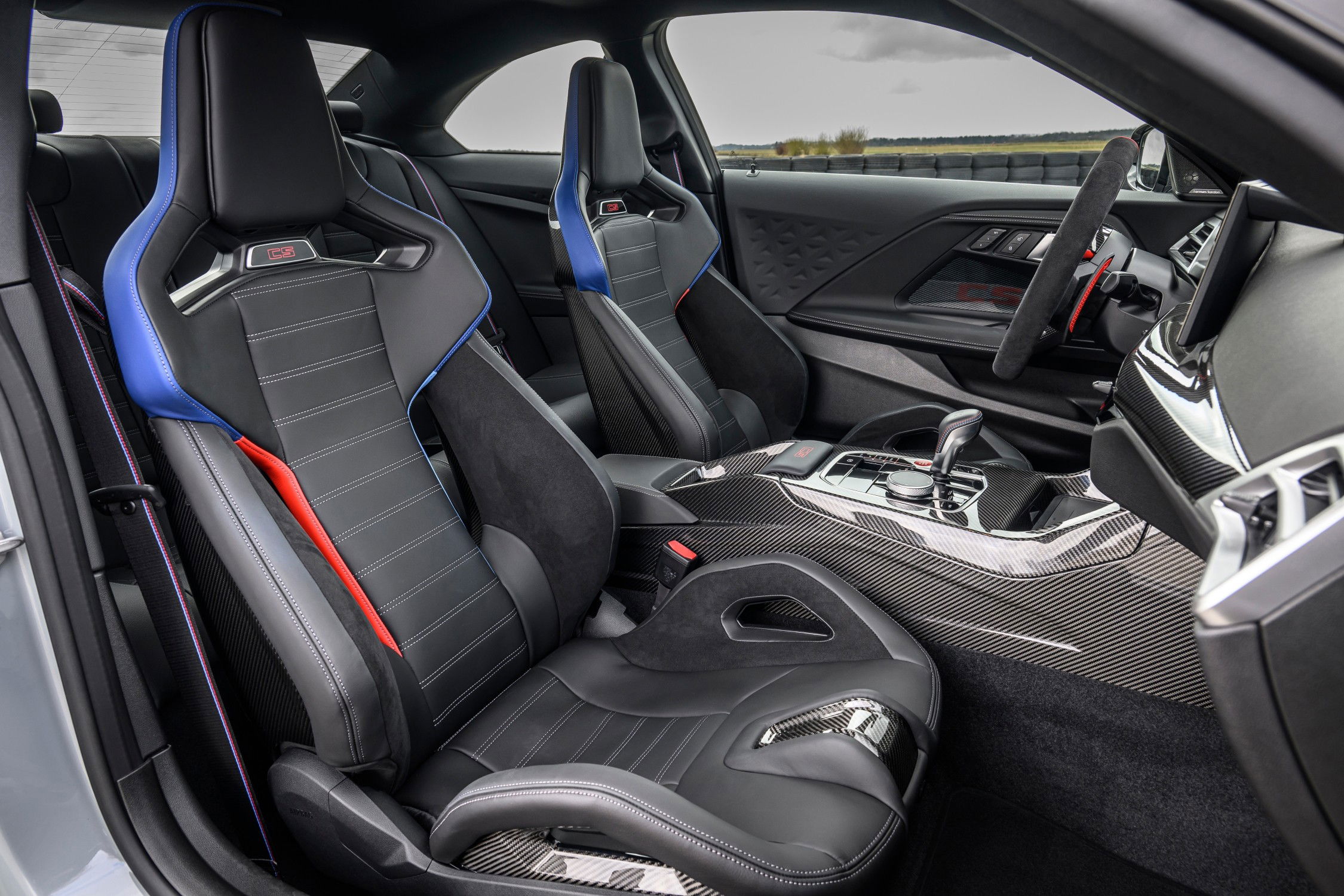 BMW M2 CS front bucket seats.