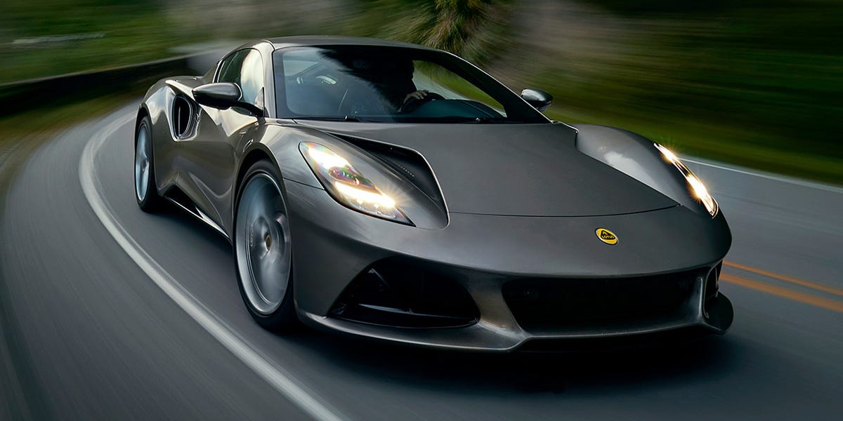 2025 top sports cars: Lotus Emira.