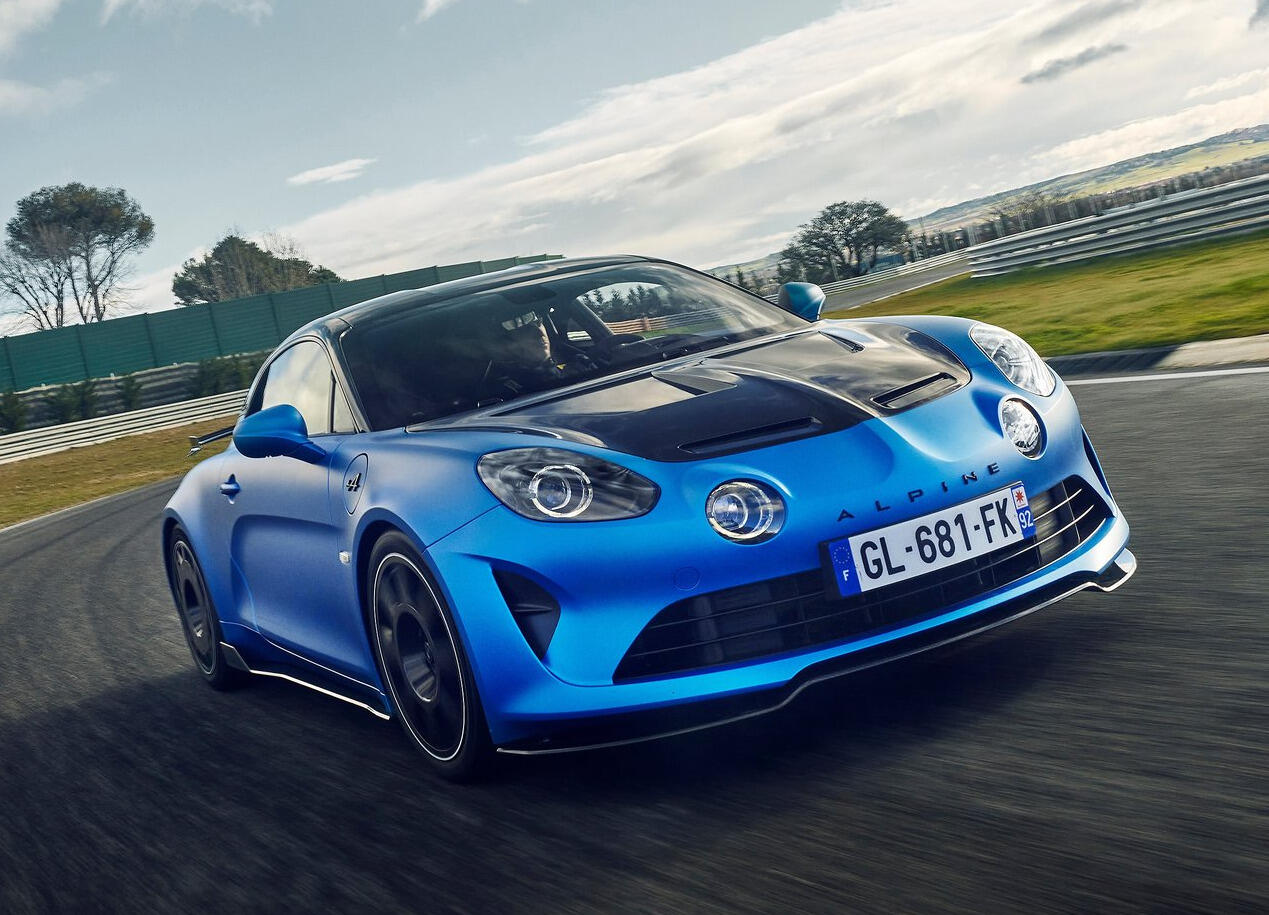 Best sports cars of 2025: Alpine A110.
