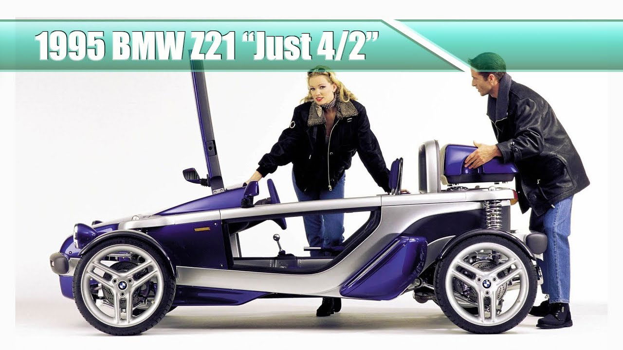 Futuristic concept cars: BMW Just 4/2 (1995).