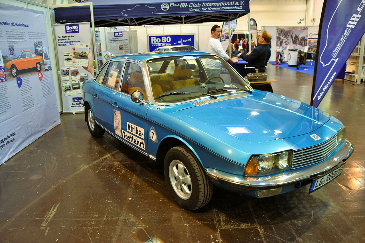 Revolutionary car prototypes: NSU Ro 80 (1967).