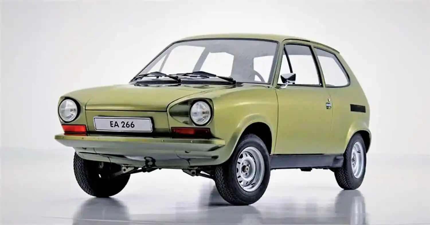 Forgotten concept cars: Volkswagen EA 266 (1969).