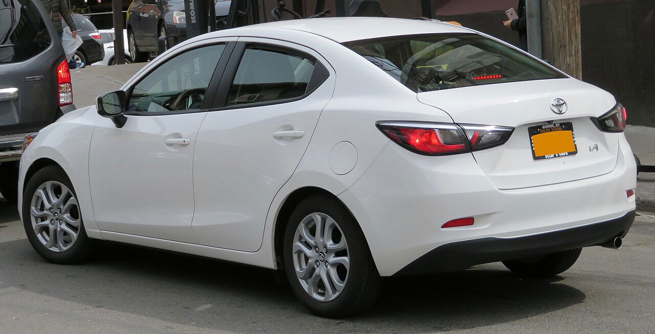 Toyota iA design.