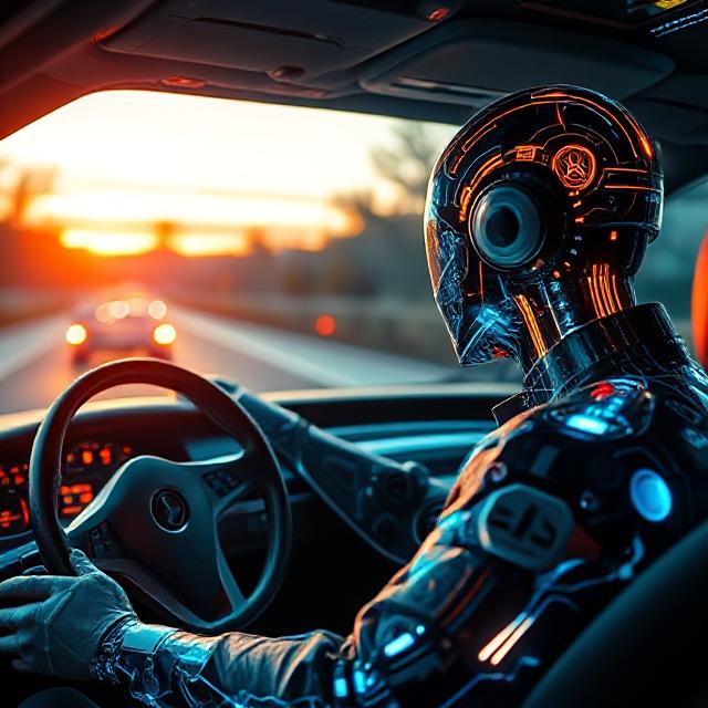 If cyberpunk cars were real: Cars Would Be Cybernetic Extensions Of The Self.