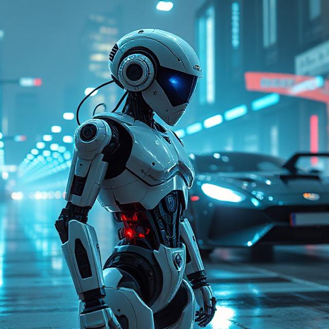 In cyberpunk world: Car Theft Would Be A High-Tech Heist.