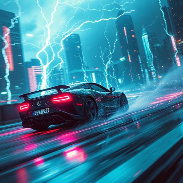 In a cyberpunk world, Weather Would Be A Constant Engineering Challenge.