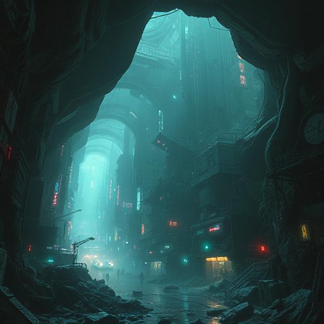In a cyberpunk world, The Open Road Would Be A Myth—But The Underground Would Be Alive.
