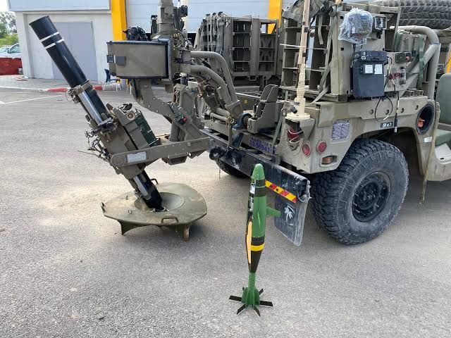Deadliest Military Vehicles Used By Israel: Iron Sting Mortar System.