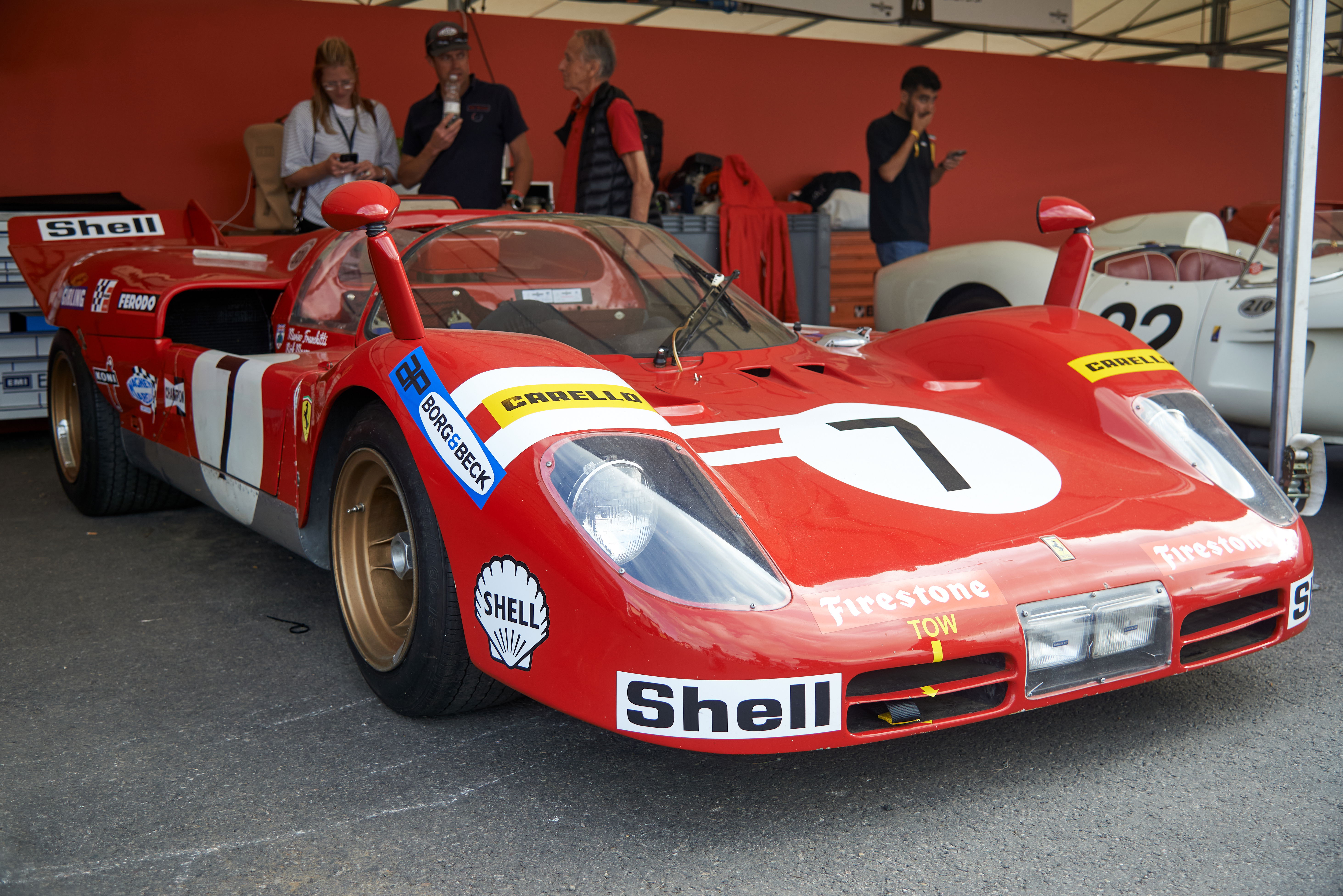 Ferrari’s 512 S at the 1970s World Sportscar Championship.