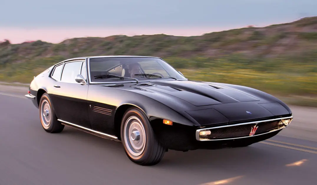 Iconic Italian miscle cars: Maserati Ghibli.
