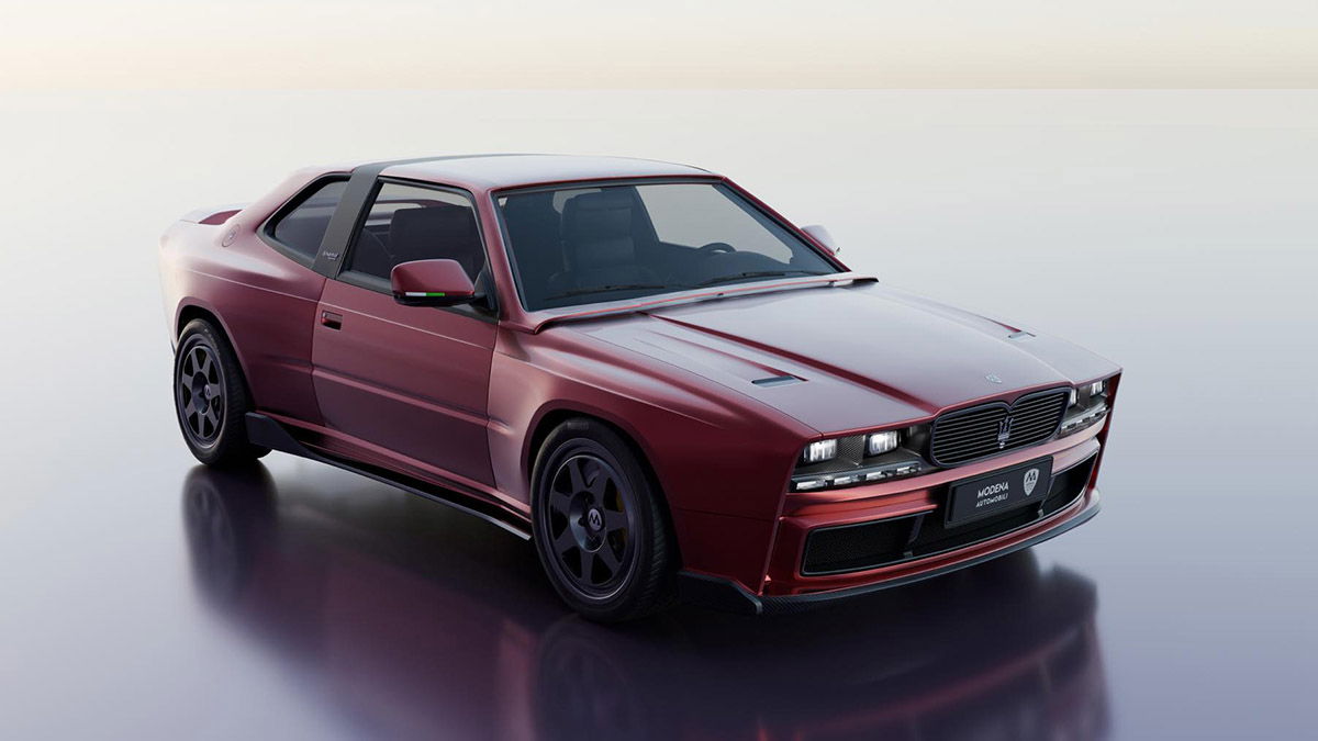 Restomod classic Italian muscle cars: Modena Automobili MA-01.