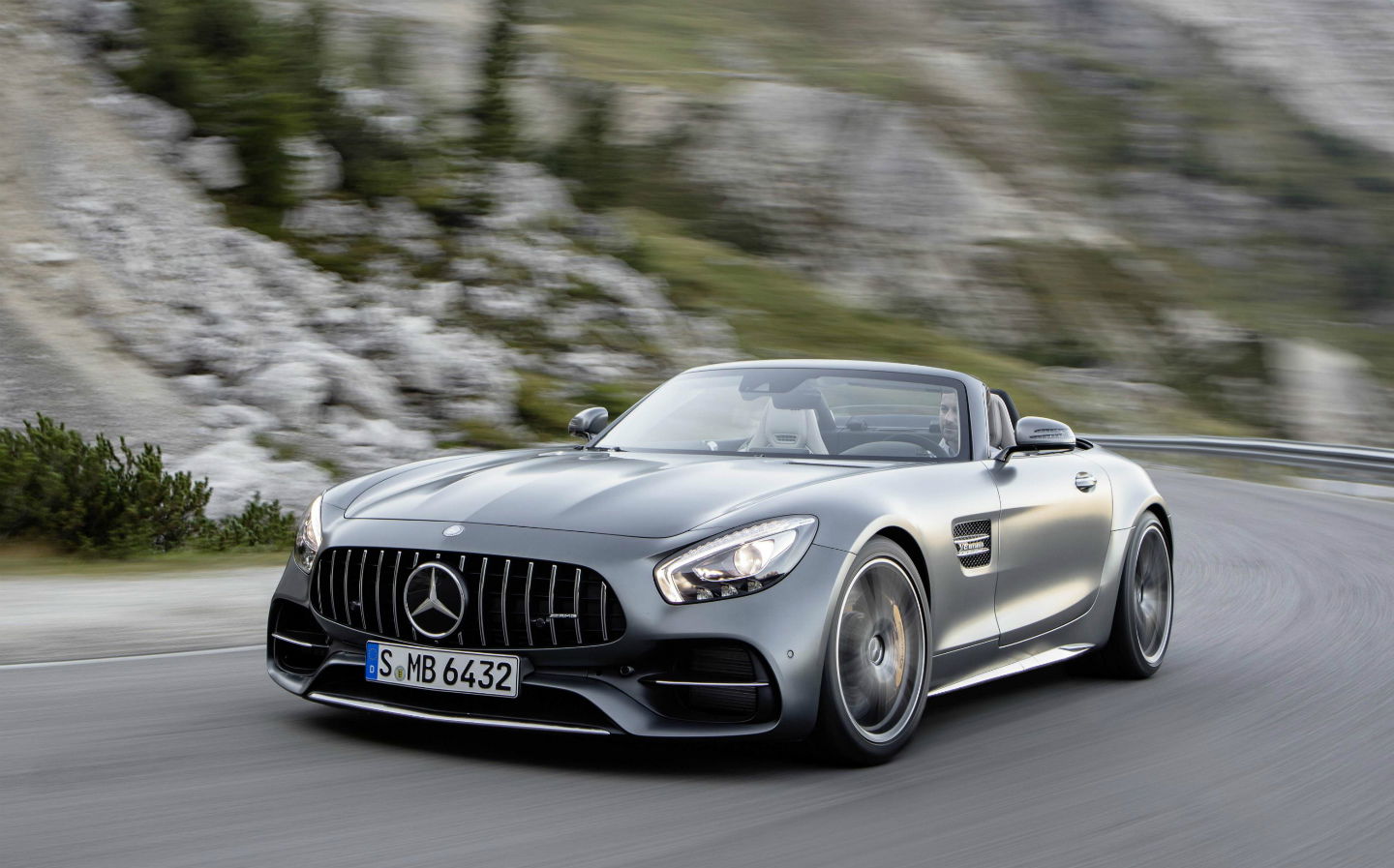 Mercedes convertibles: 2017 Mercedes-AMG GT Roadster.